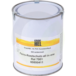 Temeljni premaz z zaščitno barvo proti rji - RAL 7001 - srebrno siv - 750 ml