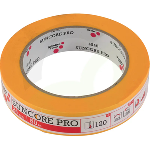 Trak prekrivni SunCore Pro - 24 mm x 50 m - UV-obstojen do 120 °C