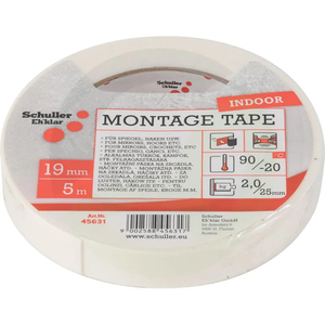Lepilni trak obojestranski - Montage Tape 19 mm x 5 m