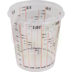 Posoda za mešanje barve s skalo - 2300 ml