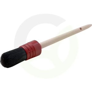 Okrogli čopič črn - velikost 4 - fi 25 mm