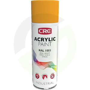 Akrilna barva v spreju - RAL 1003 - signalno rumena - 400 ml - sprej