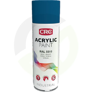 Akrilna barva v spreju - RAL 5010 - modra - 400 ml - sprej