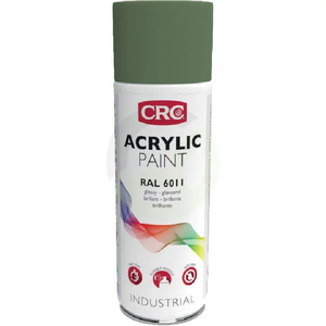Akrilna barva v spreju - RAL 6011 - umazano zelena - 400 ml - sprej