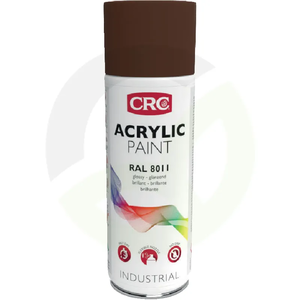 Akrilna barva v spreju - RAL 8011 - orehovo rjava - 400 ml - sprej
