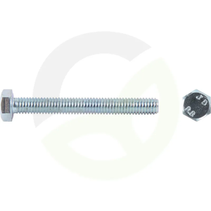 Matični vijak M12 x 25 mm, kakovost 8.8, 50 Kos pocinkano jeklo, DIN933