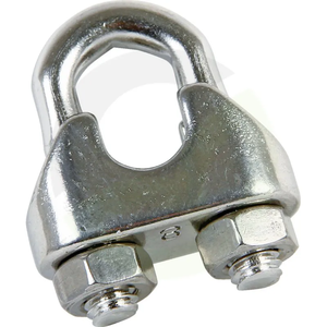 Spona za žično vrv Standard 8,0 mm - V4A polirano nerjaveče jeklo - DIN741