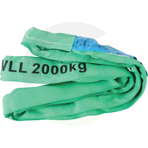 Brezkončni dvižni trak zelen - za 2 t - obseg - 4 m - širina - 44 mm