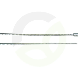 Žica plina fi 1,25 mm - z okroglim zaključkom 3 x 3 mm jeklena žica - pocinkana