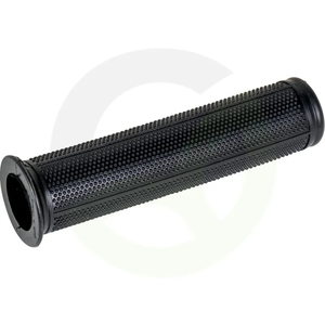 Cevni ročaj fi 22 x 120 mm - nasadni - črn