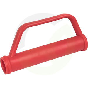 Ročaj Dm 26 x 180 mm za natakniti - rdeč