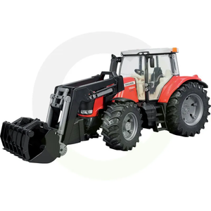 Bruder traktor Massey Ferguson 7624 s sprednjim nakladalnikom (03047)