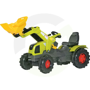 Poganjalček - Traktor Claas Axos 340 z nakladačem