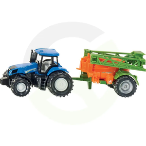 Siku traktor New Holland z škropilnico Amazone (1668)