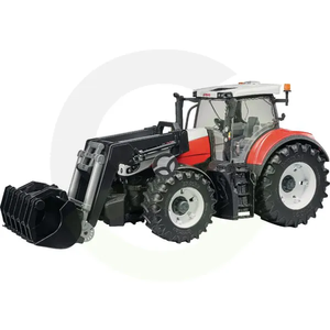 Bruder traktor Steyr 6300 Terrus z nakladalcem (03181)