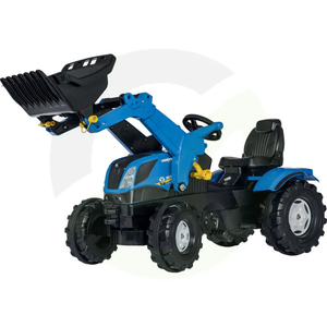 Poganjalček - Traktor New Holland T7 z nakladalnikom