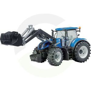 Bruder traktor New Holland T 7.315 z nakladalcem (03121)
