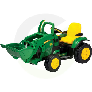 Traktor John Deere z nakladačem