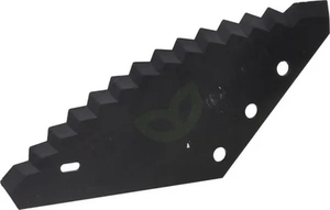 Nož mešalne prikolice Karbid 528x274x6mm Ø 22mm - Kramp 5190FM01134M1C