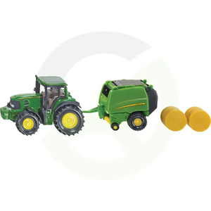 Siku traktor John Deere z balirko (1665)