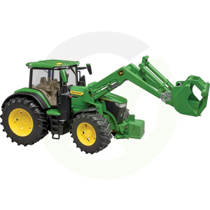 Bruder traktor John Deere 7R 350 z nakladalcem (03151)