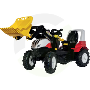 Poganjalček FarmTrac Premium Steyr 6300 Terrus CVT z nakladačem in zračnimi pnevmatikami