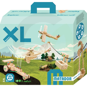Lesene kocke - EXL - 902 delov