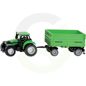 Siku traktor Deutz-Fahr s prikolico (1606)
