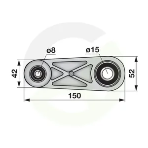 Ojnica kose ALKO 401482
