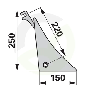 Golenica pluga KMF PK600500 desna