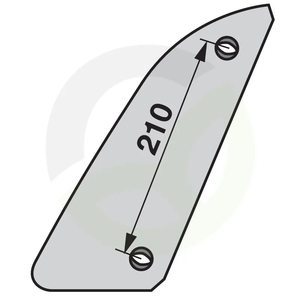 Golenica pluga leva Kuhn 619039