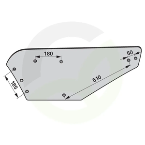 Golenica pluga leva Kuhn 612039