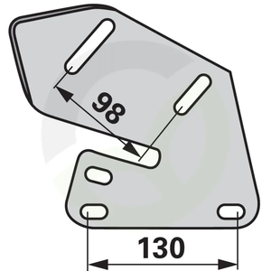 Desni nosilec za Kverneland 73-63310