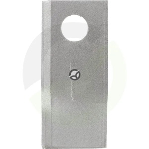 Nož kosilnice levi 107x48x4mm luknja Ø19mm 25 kosov - Kramp 570683KR