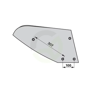 Deska pluga desna Vogel & Noot P54.001.01