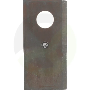 Levi nož kosilnice 100x48x3mm luknja Ø19mm - Niemeyer 570419