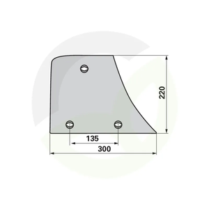 Golenica pluga desna V&N PR9.001.05