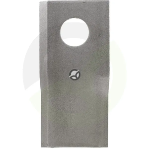 Nož kosilnice desni 100x48x3 mm luknja Ø 19 mm - primerno za Niemeyer - 25 kosov - Kramp 570418KR