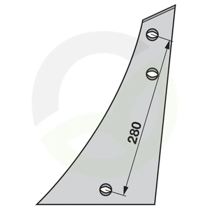 Golenica pluga leva V&N PK8.006.01