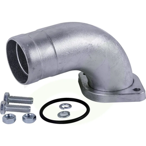 Izpušni kolektor 76 mm, komplet s prirobnico in tesnilom