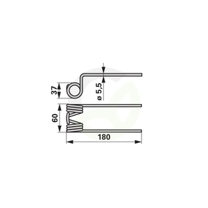 Vzmetni prst Kemper 2035333