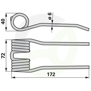 Vzmetni prst VMR 9101279