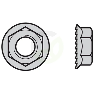 Matica samovarovalna M12x8,7 mm