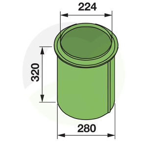 Boben kosilnice Deutz Fahr 06563516