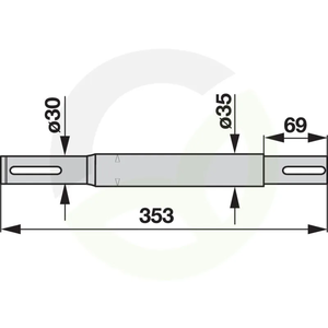 Gred pogonska Deutz Fahr 06563620