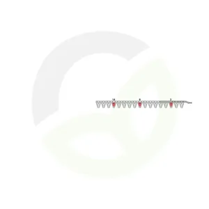 Zgornji nož z rezalno glavo 116 cm ustreza ESM 2626300