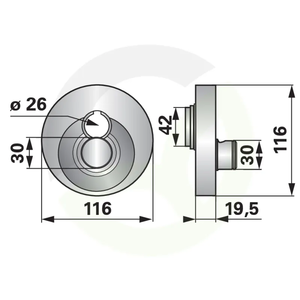 Ekscenter BUSATIS 3352150
