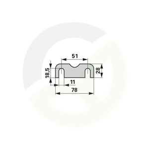 Distančna plošča 0,2 mm, 3631080