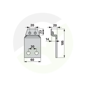 Drsnik kose ESM 2381590