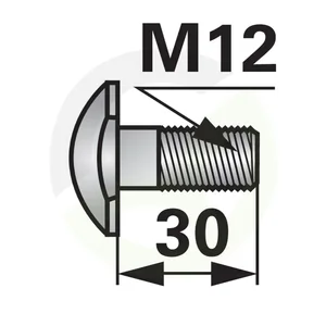 Posebni vijak M12x30 ustreza 3233110